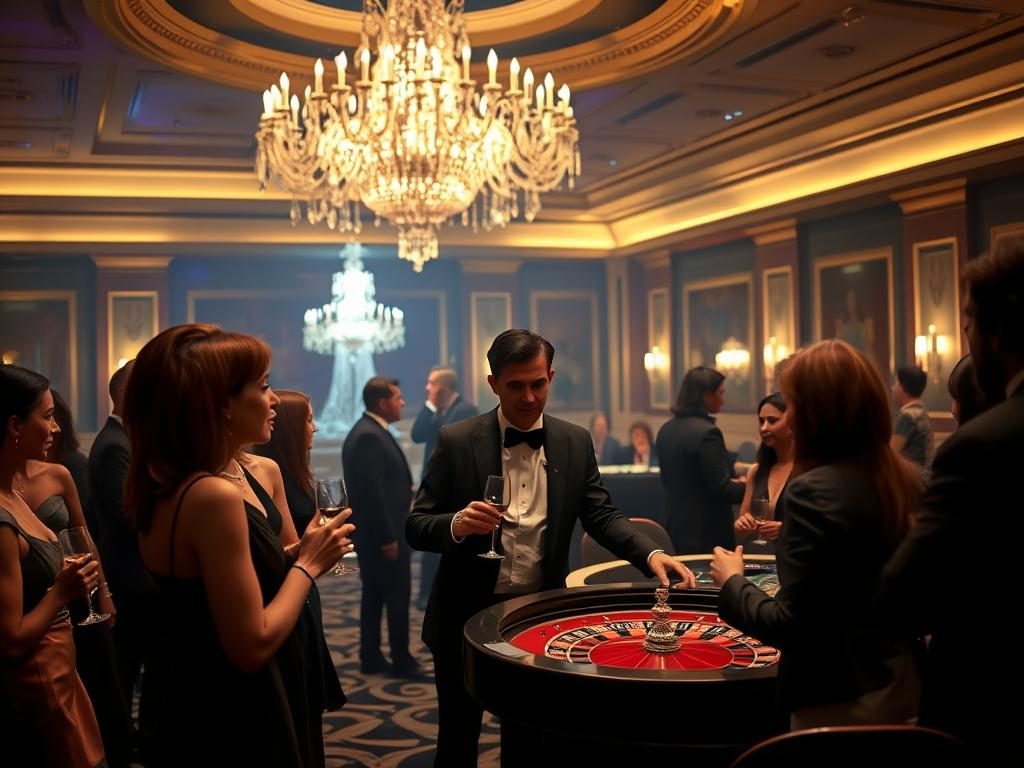 eveniment VIP de casino, cum te comporți, reguli comportament, jocuri de casino